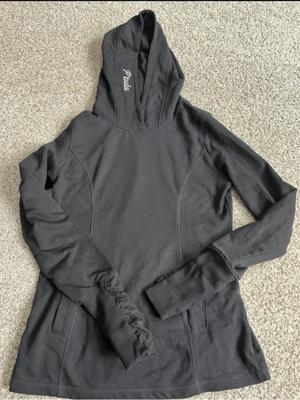 #10 P'tula Black Hoodie Sweatshirt